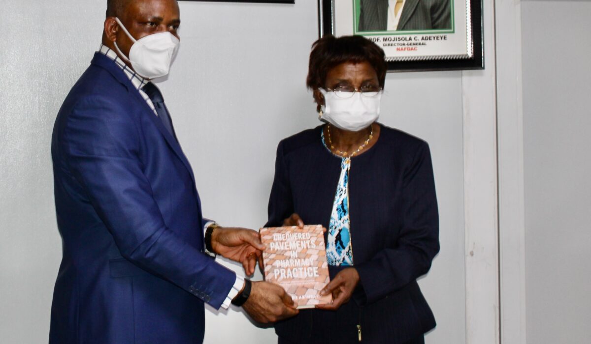 Courtesy Visit to the Director General of the National Agency for Food and Drug Administration and Control (NAFDAC) On The 15th December 2021
